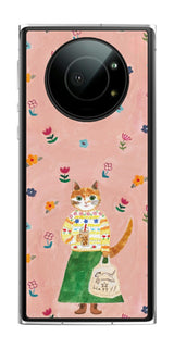 Leica Leitz Phone 1用 【コラボ プリント Design by よこお さとみ 004 】 背面 保護 フィルム 日本製