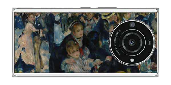 Leica Leitz Phone 2用 背面 保護 フィルム 名画 プリント ルノワール ムーラン・ド・ラ・ギャレット（ ピエール＝オーギュスト・ルノワール Pierre-Auguste Renoir ）