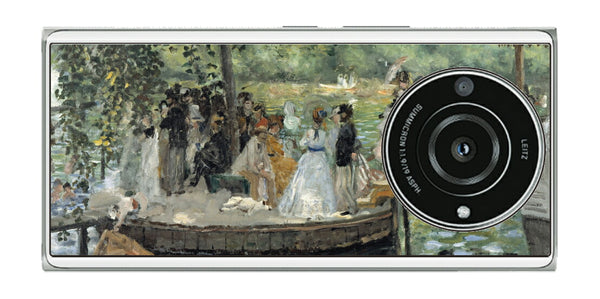 Leica Leitz Phone 2用 背面 保護 フィルム 名画 プリント ルノワール ラ・グルヌイエール（ ピエール＝オーギュスト・ルノワール Pierre-Auguste Renoir ）