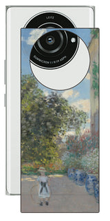 Leica Leitz Phone 2用 背面 保護 フィルム 名画プリント クロード・モネ ( Claude Monet ) アルジャントゥイユの画家の家