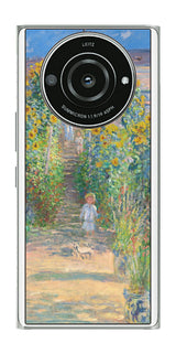 Leica Leitz Phone 2用 背面 保護 フィルム 名画プリント クロード・モネ ( Claude Monet ) ヴェトゥイユの画家の庭