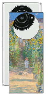 Leica Leitz Phone 2用 背面 保護 フィルム 名画プリント クロード・モネ ( Claude Monet ) ヴェトゥイユの画家の庭
