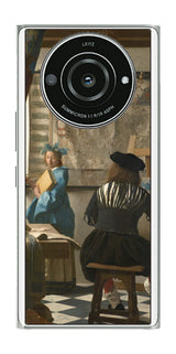 Leica Leitz Phone 2用 背面 保護 フィルム 名画 プリント フェルメール 絵画の芸術 ( ヨハネス・フェルメール Johannes Vermeer )