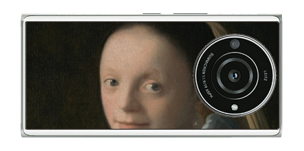 Leica Leitz Phone 2用 背面 保護 フィルム 名画 プリント フェルメール 少女 （ ヨハネス・フェルメール Johannes Vermeer ）
