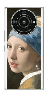 Leica Leitz Phone 2用 背面 保護 フィルム 名画 プリント フェルメール 真珠の耳飾りの少女 ( ヨハネス・フェルメール Johannes Vermeer )