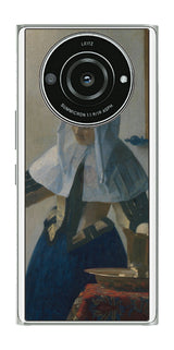 Leica Leitz Phone 2用 背面 保護 フィルム 名画 プリント フェルメール 水差しを持つ若い女性 ( ヨハネス・フェルメール Johannes Vermeer )