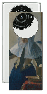 Leica Leitz Phone 2用 背面 保護 フィルム 名画 プリント フェルメール 水差しを持つ若い女性 ( ヨハネス・フェルメール Johannes Vermeer )