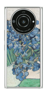 Leica Leitz Phone 2用 背面 保護 フィルム 名画 プリント ゴッホ アイリス( フィンセント ファン ゴッホ Vincent Willem van Gogh )