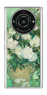 Leica Leitz Phone 2用 背面 保護 フィルム 名画 プリント ゴッホ バラ( フィンセント ファン ゴッホ Vincent Willem van Gogh )