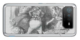 ASUS ROG Phone 6 / ROG Phone 6 Pro用 背面 保護 フィルム 名画プリント ジョン・テニエル ( John Tenniel ) トゥイードルダム
