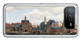 ASUS ROG Phone 6 / ROG Phone 6 Pro用 背面 保護 フィルム 名画 プリント フェルメール デルフトの眺望 ( ヨハネス・フェルメール Johannes Vermeer )