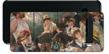 LG V60 ThinQ 5G用 背面 保護 フィルム 名画 プリント ルノワール 舟遊びをする人々の昼食( ピエール=オーギュスト・ルノワール Pierre-Auguste Renoir )