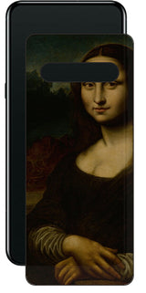 LG V60 ThinQ 5G用 背面 保護 フィルム 名画 プリント ダ・ヴィンチ モナリザ( レオナルド・ダ・ヴィンチ Leonardo da Vinci )