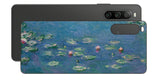 Sony Xperia 10 IV用 背面 保護 フィルム 名画プリント クロード・モネ ( Claude Monet ) 睡蓮