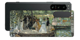 Sony Xperia 5 IV用 背面 保護 フィルム 名画 プリント ルノワール ラ・グルヌイエール（ ピエール＝オーギュスト・ルノワール Pierre-Auguste Renoir ）