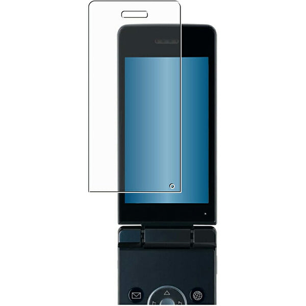 ClearView シャープ AQUOS ケータイ4 用 [高硬度9H アンチグレア タイプ] 液晶 保護フィルム 反射防止 高硬度 9H フィルム 気泡レス 日本製