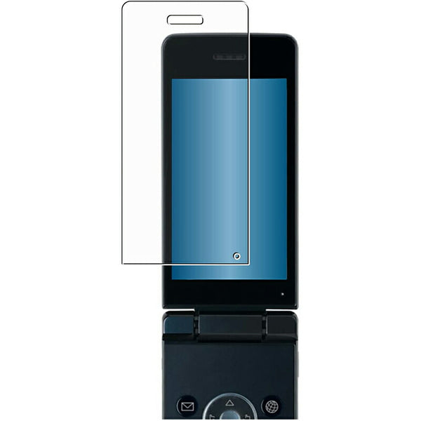 ClearView シャープ AQUOS ケータイ4 用 [防指紋 抗菌 抗ウイルス] 液晶 保護 フィルム 気泡レス 日本製