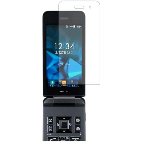 ClearView 京セラ DIGNO ケータイ3 用 [マット 反射低減] 液晶 保護 フィルム 気泡レス 日本製