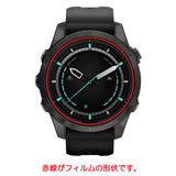 【2枚セット】Garmin epix Pro Gen2 42mm 用 [ 防指紋 クリア タイプ ] 液晶 保護 フィルム 気泡レス 日本製
