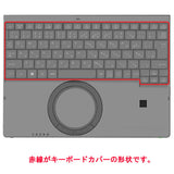ClearView Panasonic Let's note SRシリーズ SR3 SR4 2025/24/23年モデル 用 キーボードカバー 保護 フィルム 日本製