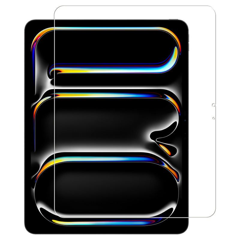 [2枚セット] ClearView iPad Pro 13 M4 2024年モデル 13インチ用 [高硬度9H ブルーライトカット] 液晶 保護 フィルム 傷に強い 高硬度 9H ブルーライトカット 率 30％以上！ 気泡レス 日本製