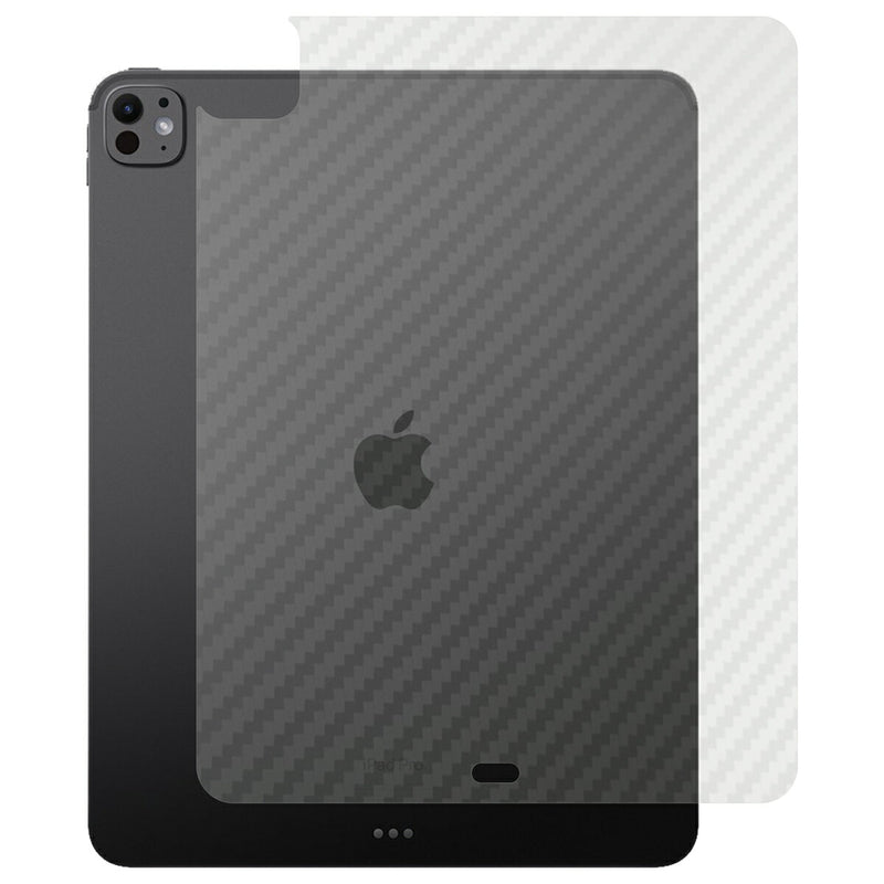 ClearView iPad Pro 13 M4 2024年モデル 用 [カーボン調 クリア] 背面 保護 フィルム 日本製