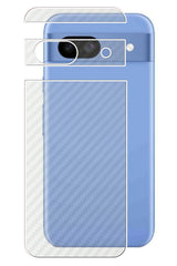ClearView Google Pixel 8a 用 [ カーボン調 クリア ] 背面 保護フィルム 気泡レス 日本製