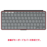 ClearView ロジクール Keys-to-Go 2 大きめ 用 キーボードカバー 保護 フィルム 日本製