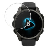 【2枚セット】GARMIN fenix 8 Sapphire AMOLED 43mm 用 [ 防指紋 クリア タイプ ] 液晶 保護 フィルム 気泡レス 日本製