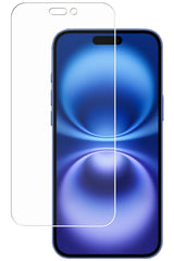 ClearView iPhone 16 Plus用 [防指紋 クリア] 液晶 保護 フィルム 気泡レス 日本製