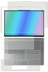 【カスタマイズフィルム 画面１点から選べる　5点セット(画面+天板+パームレスト+タッチパッド+キーボードカバー)] ClearView Lenovo Yoga Slim 7i Aura Edition Gen 9 15.3インチ 2024年モデル 15.3インチ用 保護フィルム 日本製
