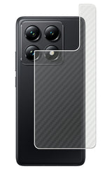ClearView Xiaomi 14T Pro 用 [ カーボン調 クリア ] 背面 保護フィルム 気泡レス 日本製