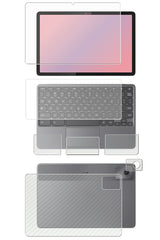 【カスタマイズフィルム 画面１点から選べる　5点セット(画面+天板+パームレスト+タッチパッド+キーボードカバー)] ClearView Lenovo Chromebook Duet Gen 9 10.95型 2024年モデル用 保護フィルム 日本製