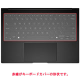 ClearView ASUS Zenbook 14 UM3406 2025年モデル 用 キーボードカバー 保護 フィルム 日本製