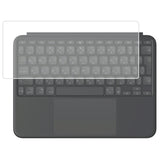 ClearView ロジクール Combo Touch (iPad Pro 11インチ M4用) iK1177GRA 用 キーボードカバー 保護 フィルム 日本製
