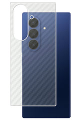 ClearView サムスン Galaxy Z Fold7 用 [ カーボン調 クリア ] 背面 保護フィルム 気泡レス 日本製