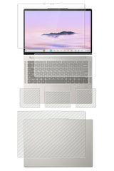 【カスタマイズフィルム 画面１点から選べる　5点セット(画面+天板+パームレスト+タッチパッド+キーボードカバー)] ClearView Lenovo Chromebook Plus Gen10 (14型 MediaTek) 2025年モデル 14インチ用 保護フィルム 日本製