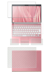 【カスタマイズフィルム 画面１点から選べる　5点セット(画面+天板+パームレスト+タッチパッド+キーボードカバー)] ClearView VAIO SX12 VJS127 / Pro PJ VJPJ25 2025年9月モデル 12インチ用 保護フィルム 日本製