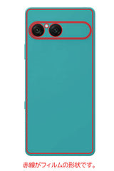ClearView Sony Xperia 10 VII 用 [ カーボン調 クリア ] 背面 保護フィルム 気泡レス 日本製