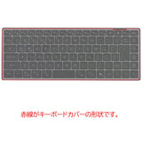 ClearView エレコム Precisionist mini TK-PN1075MPシリーズ 用 キーボードカバー 保護 フィルム 日本製