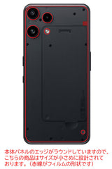 ClearView Nothing Phone (3a) Lite 用 [ カーボン調 クリア ] 背面 保護フィルム 気泡レス 日本製