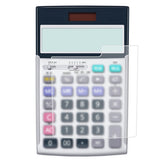 ClearView CASIO 本格実務電卓(日数・時間計算) JS-20DC 用 電卓シリコンカバー 保護 フィルム 日本製