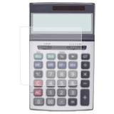 ClearView CASIO 本格実務電卓 JS-200W 用 電卓シリコンカバー 保護 フィルム 日本製