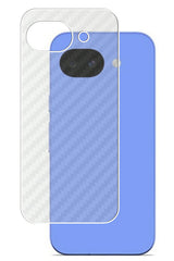 ClearView Google Pixel 10a 用 [ カーボン調 クリア ] 背面 保護フィルム 気泡レス 日本製