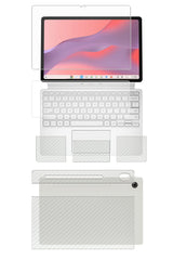 【カスタマイズフィルム 画面１点から選べる　5点セット(画面+天板+パームレスト+タッチパッド+キーボードカバー)] ClearView ASUS Chromebook CM32 Detachable CM3206 2026年モデル 12.1インチ用 保護フィルム 日本製