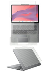 【カスタマイズフィルム 画面１点から選べる　5点セット(画面+天板+パームレスト+タッチパッド+キーボードカバー)] ClearView Lenovo Chromebook m Gen 11 14型 2026年モデル用 保護フィルム 日本製