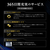 CLEARVISTA iPhone 15 Pro用 [高硬度10H 衝撃吸収 ブルーライトカット 抗菌 クリア] オールインハイスペックフィルム 保護フィルム 日本製