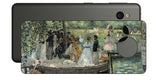 AQUOS sense7用 背面 保護 フィルム 名画 プリント ルノワール ラ・グルヌイエール（ ピエール＝オーギュスト・ルノワール Pierre-Auguste Renoir ）