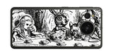AQUOS sense7用 背面 保護 フィルム 名画プリント ジョン・テニエル （ John Tenniel ) 帽子屋と三月ウサギとのお茶会の場面