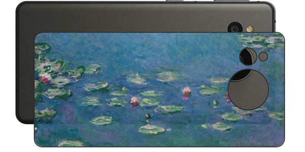 AQUOS sense7 plus用 背面 保護 フィルム 名画プリント クロード・モネ （ Claude Monet ) 睡蓮